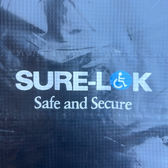 New in Bag Sure-Lok Mountable Wheelchair Strap Vinyl Storage Pouch C8 - Picture 3 of 7